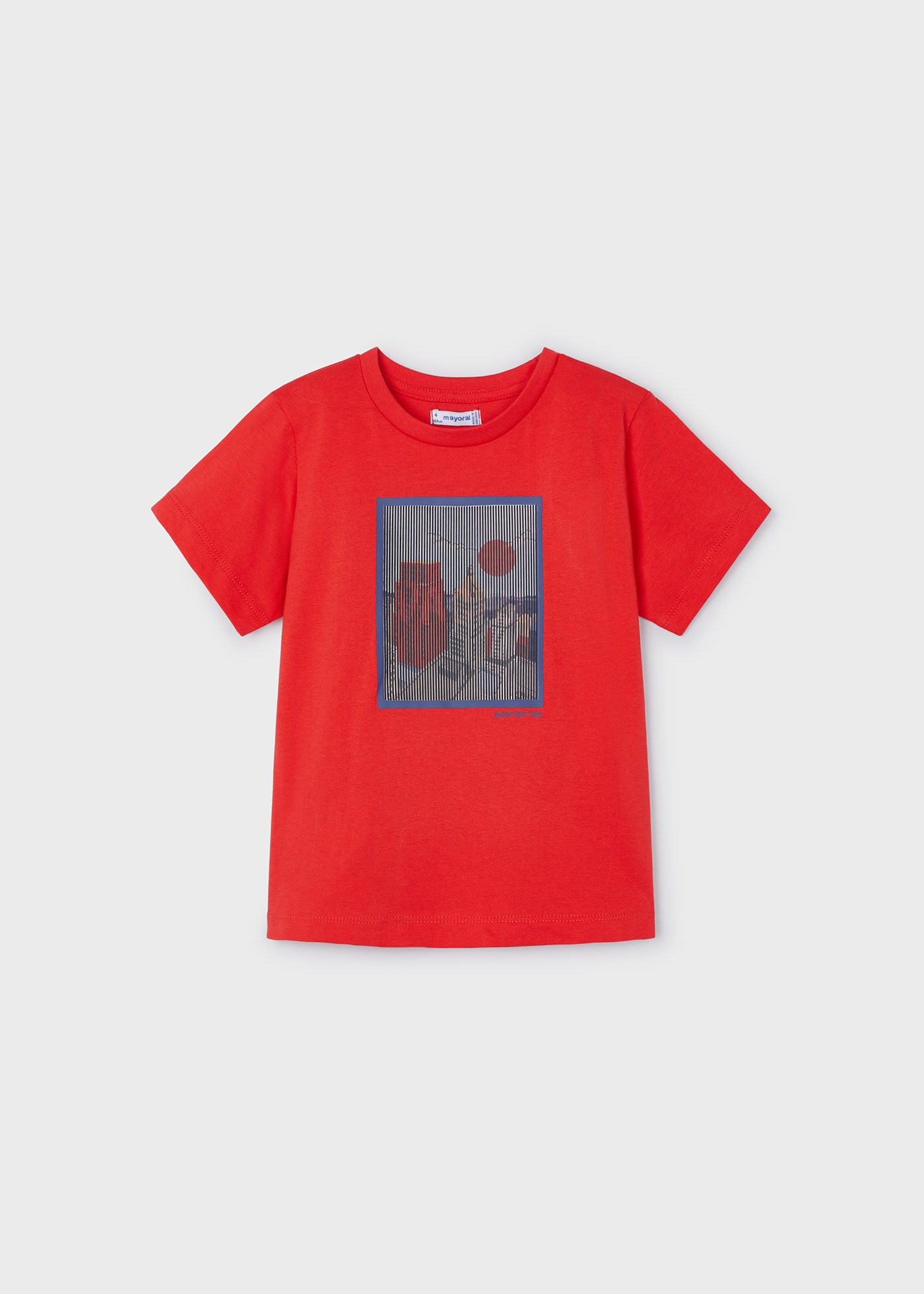 Camiseta lenticular Better Cotton para meninos (creme)