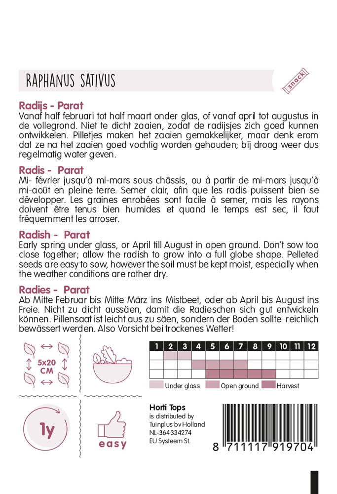 Horti Tops Parat - Radijs
