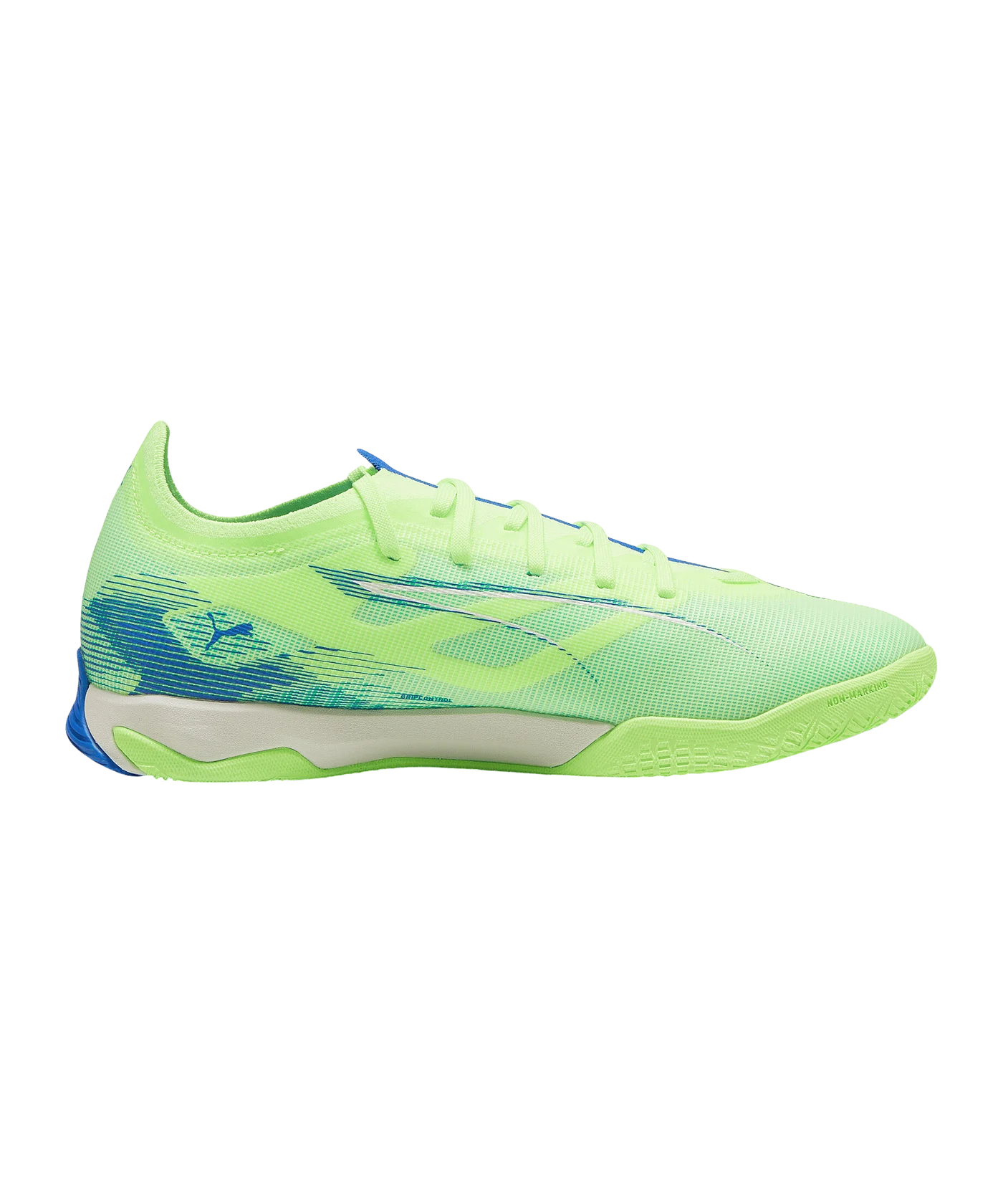 PUMA ULTRA 5 Match IN Lights Out Grün Weiss F03