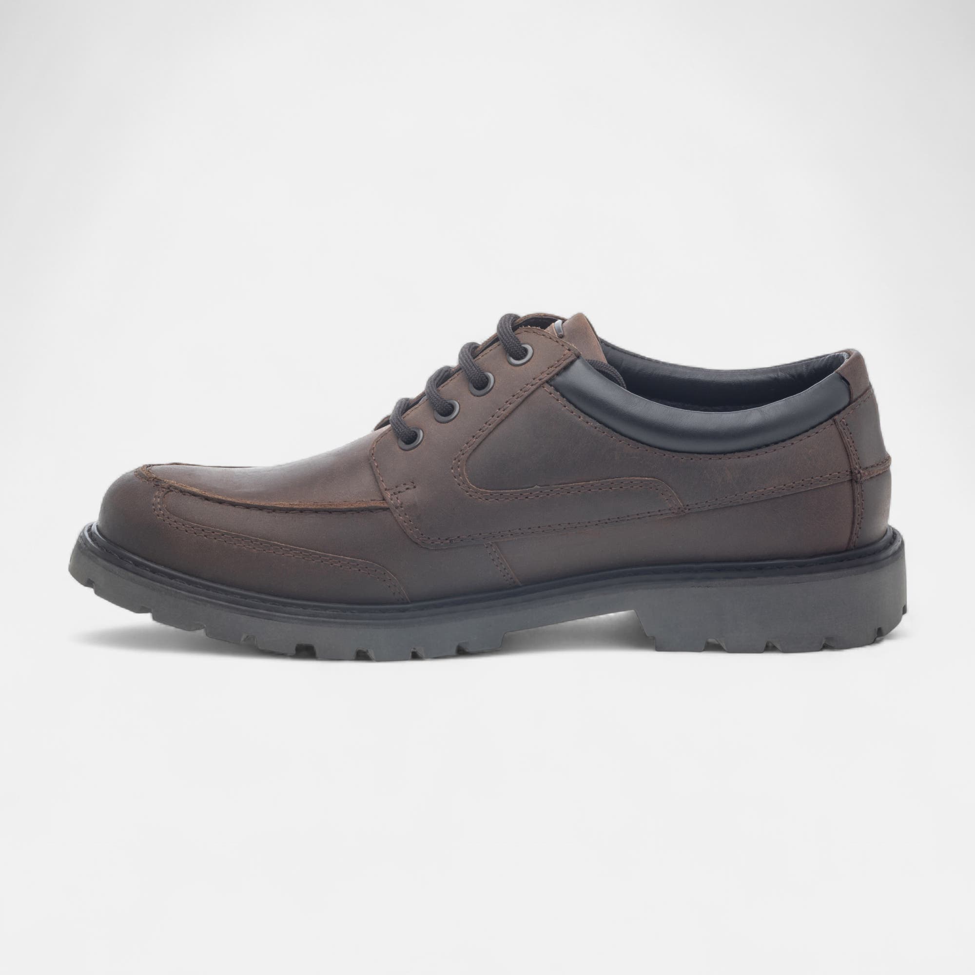Derbies Homme en cuir marron