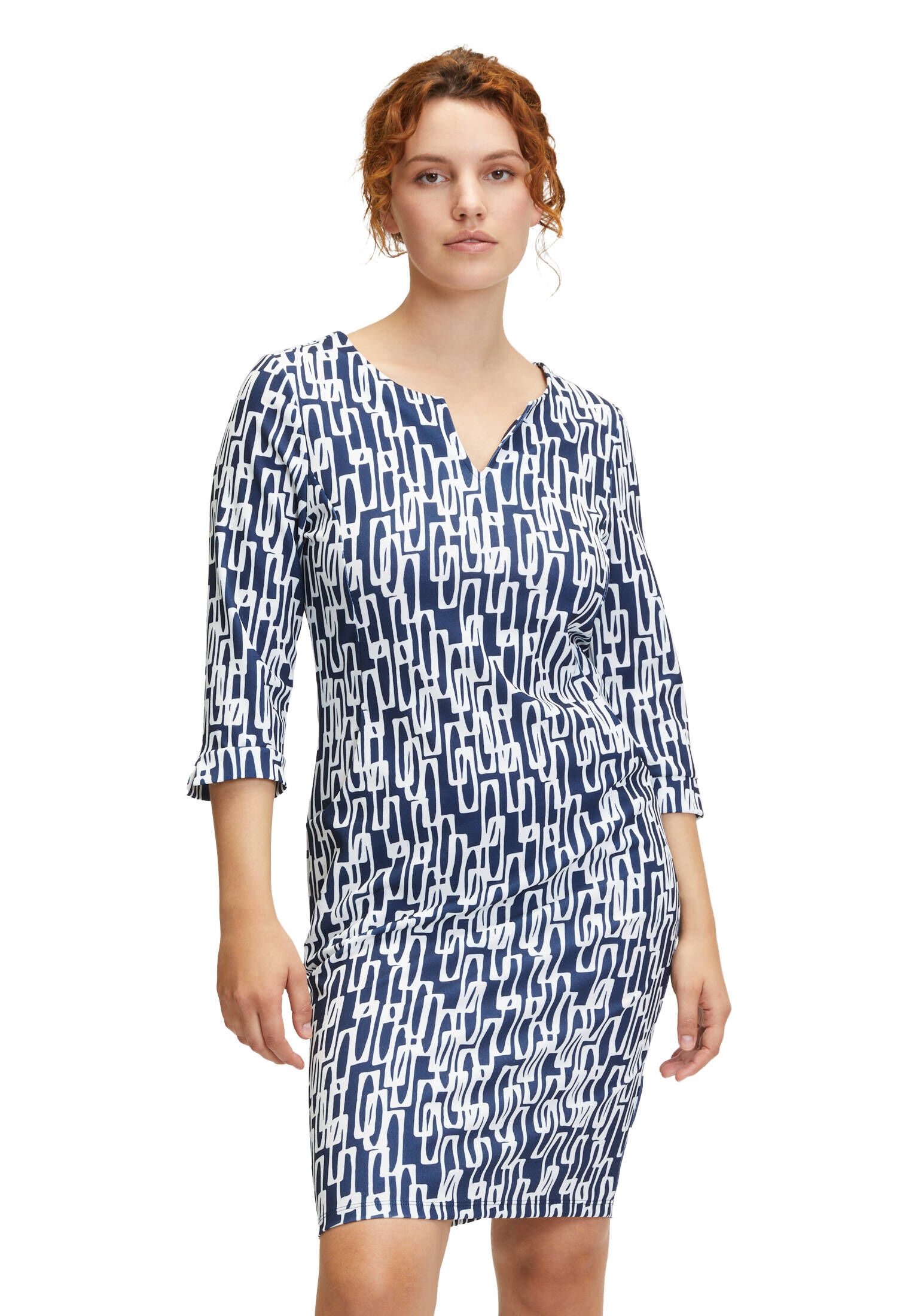 Cartoon| Damen Casual-Kleid mit Muster