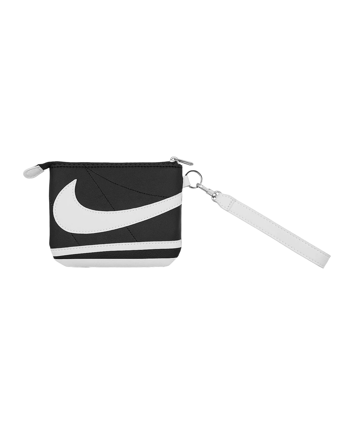 Nike Icon Cortez Wristlet Geldbeutel Schwarz F091