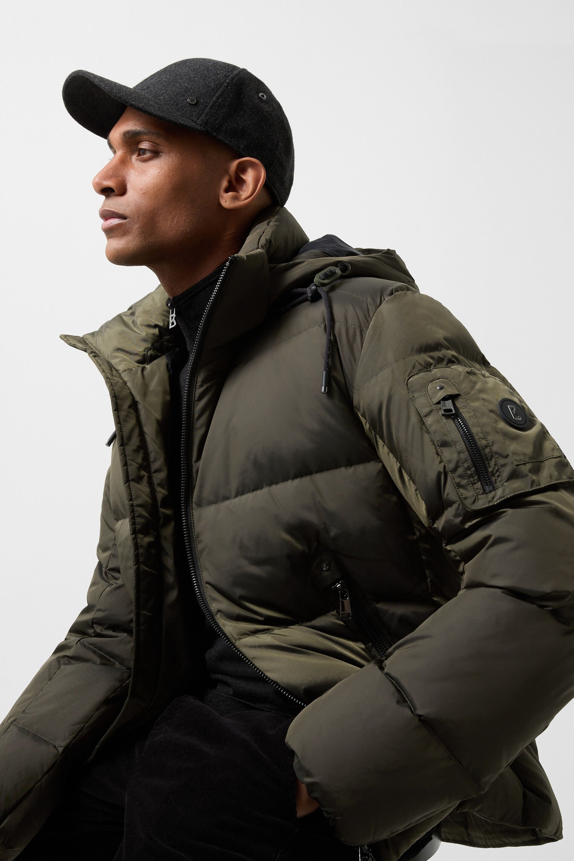 Jamy Down Jacket Herre 263/Shady Olive