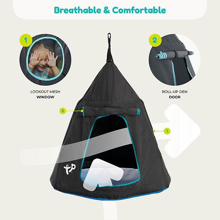 Aire de jeux pour enfant MOOKIE Igloo Black Edition