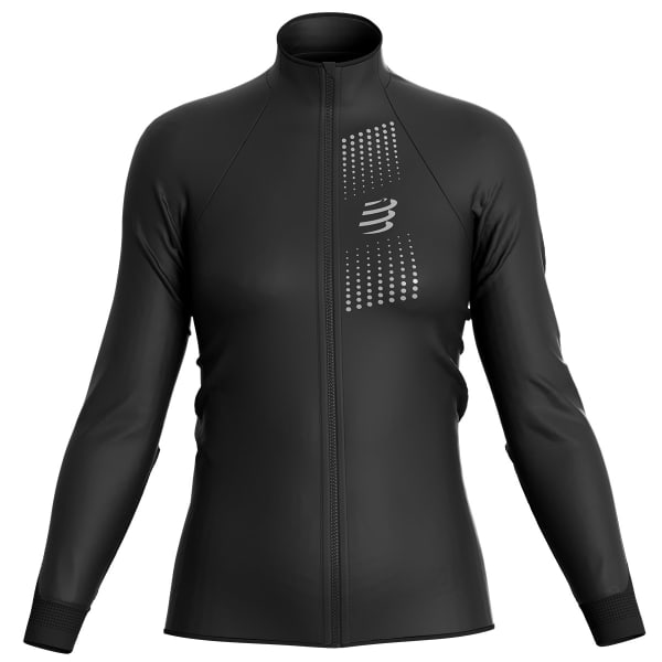 Veste trail COMPRESSPORT HURRICANE WINDPROOF JACKET W BLACK