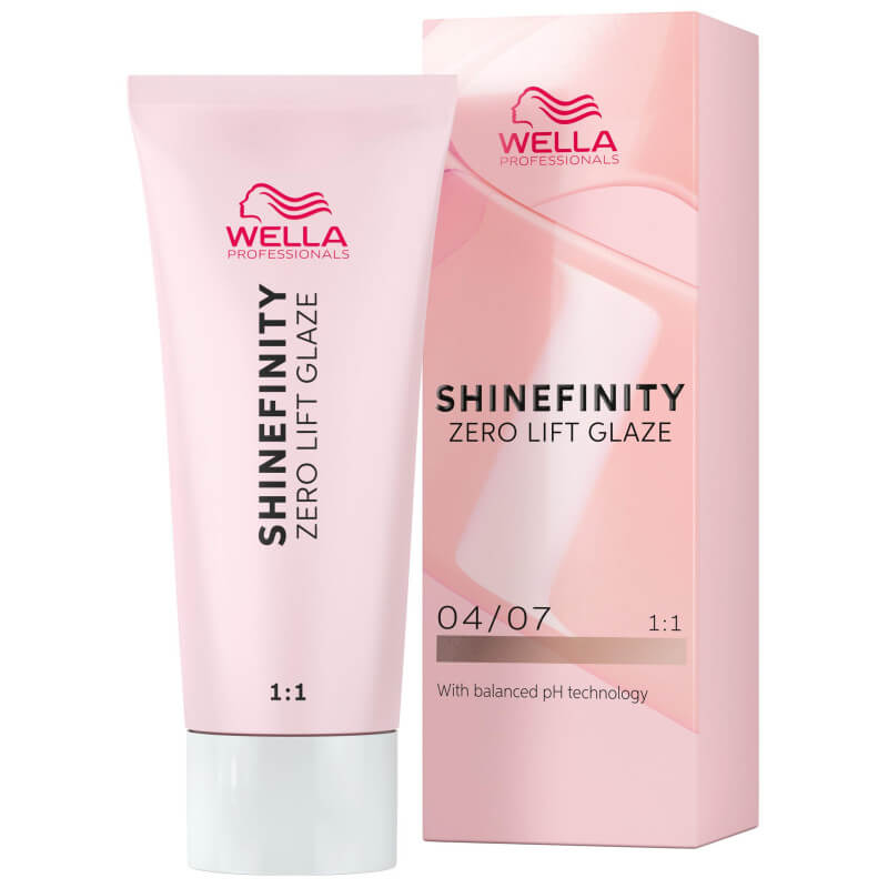 Coloration gloss Shinefinity 04/07 bitter chocolate Wella 60ML