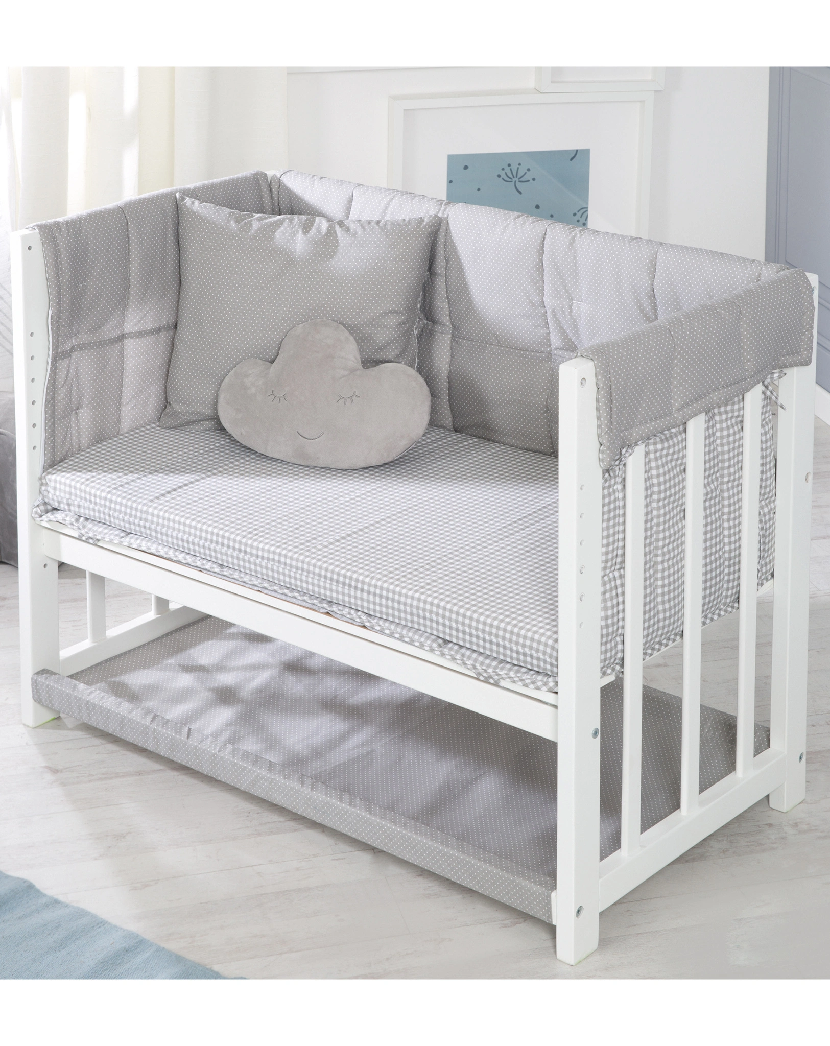 Beistellbett ADAM & EULE 4in1 75 x 95 cm