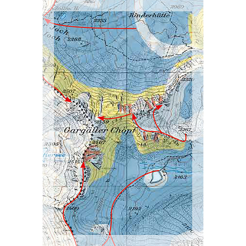 Freeride Map Montafon - Ski