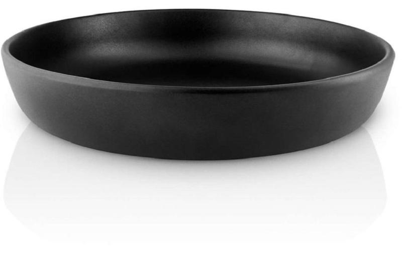 Salatschüssel Nordic Kitchen 25 cm, 4 Stück, SchwarzTeller mit senkrechter Kante