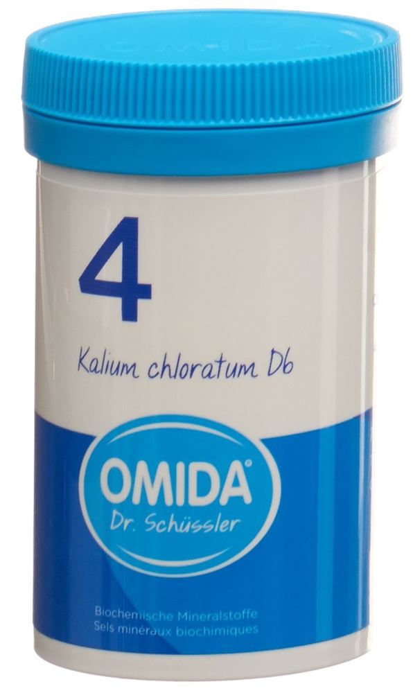 Omida Nr4 Kalium chloratum Tabl 6 D Ds 100 g