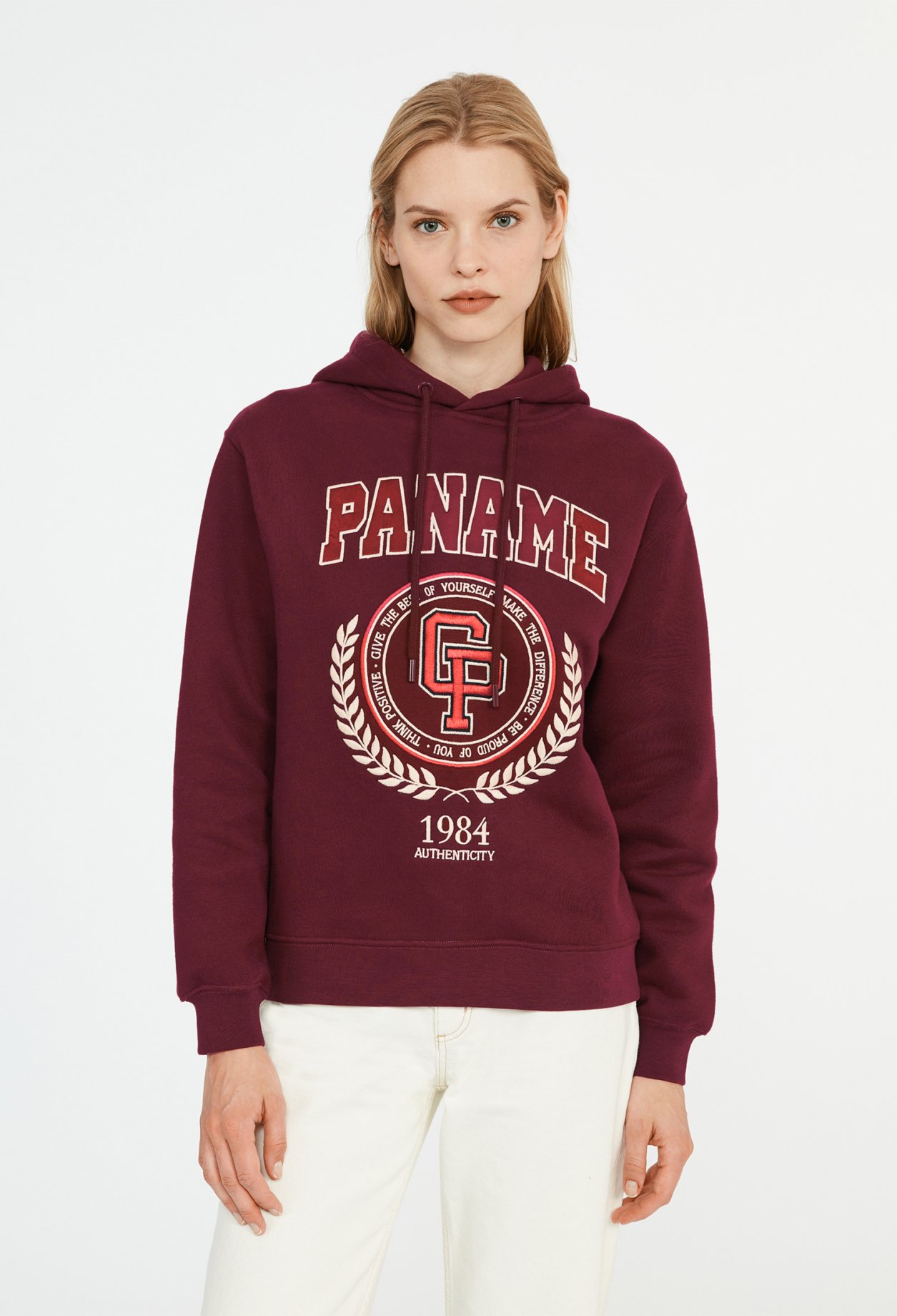 Sweatshirt &agrave; capuche coton