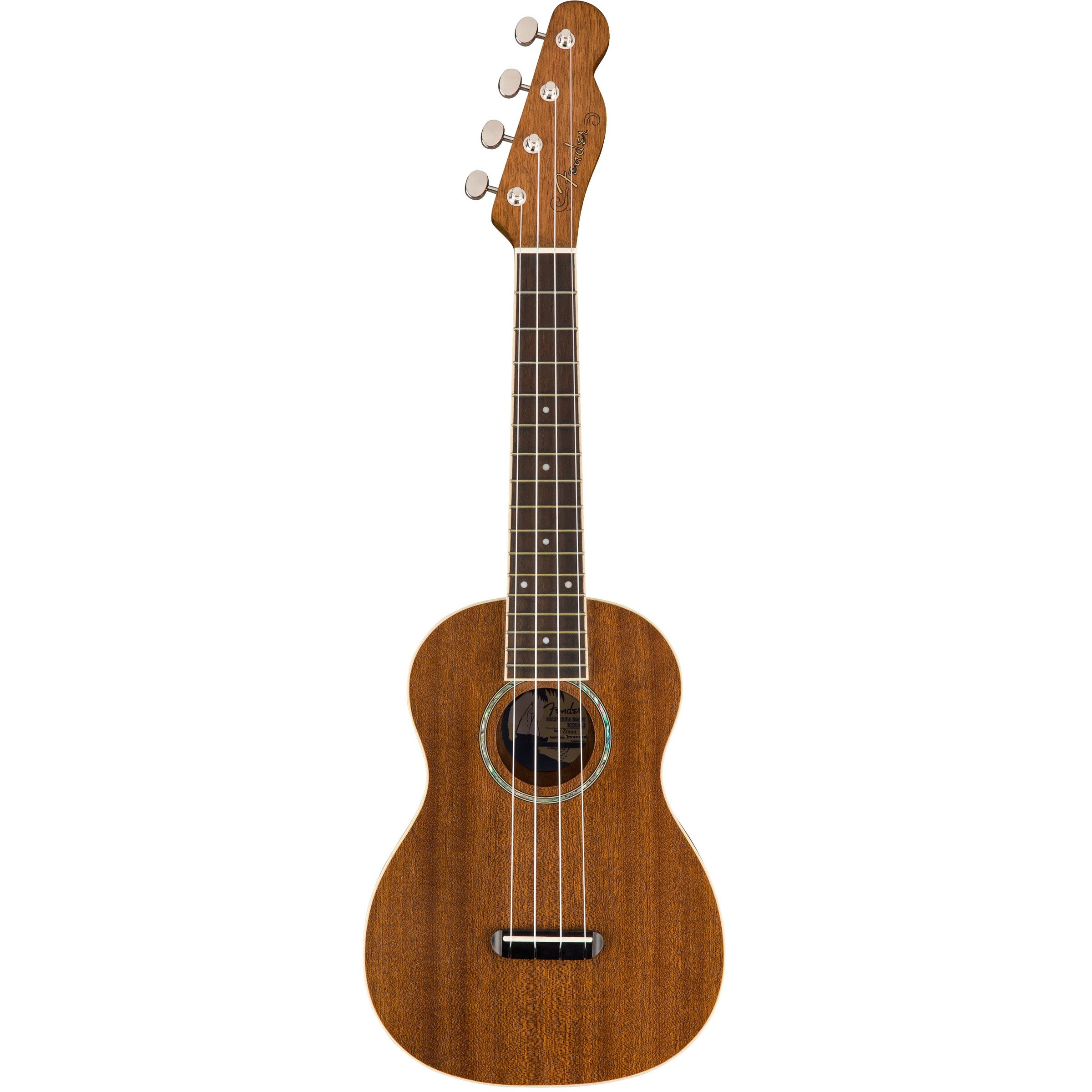 Fender California Coast Zuma concert ukelele naturel