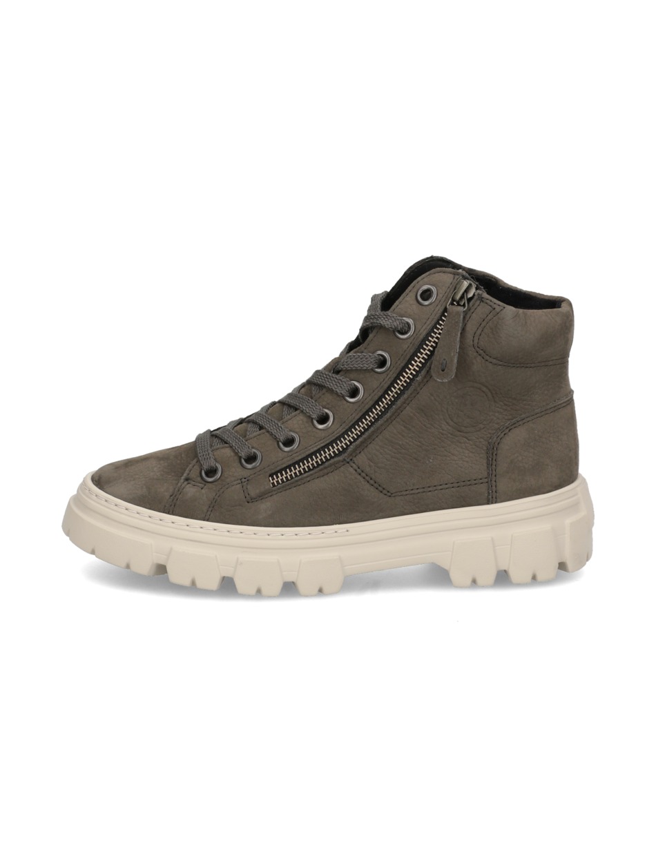 Nubukleder Sneaker Mid Cut