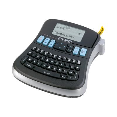 Dymo LabelManager 210D - Étiqueteuse - imprimante d'étiquettes monochrome - impression par transfert thermique