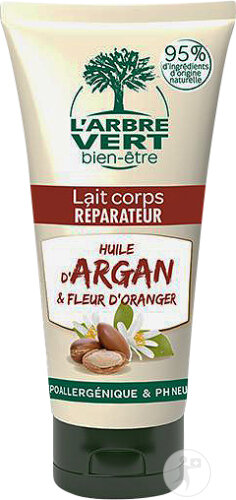 L'Arbre Vert Gommage Corps Exfoliant Régénérant Huile Et Coque D'Argan Tube 250ml