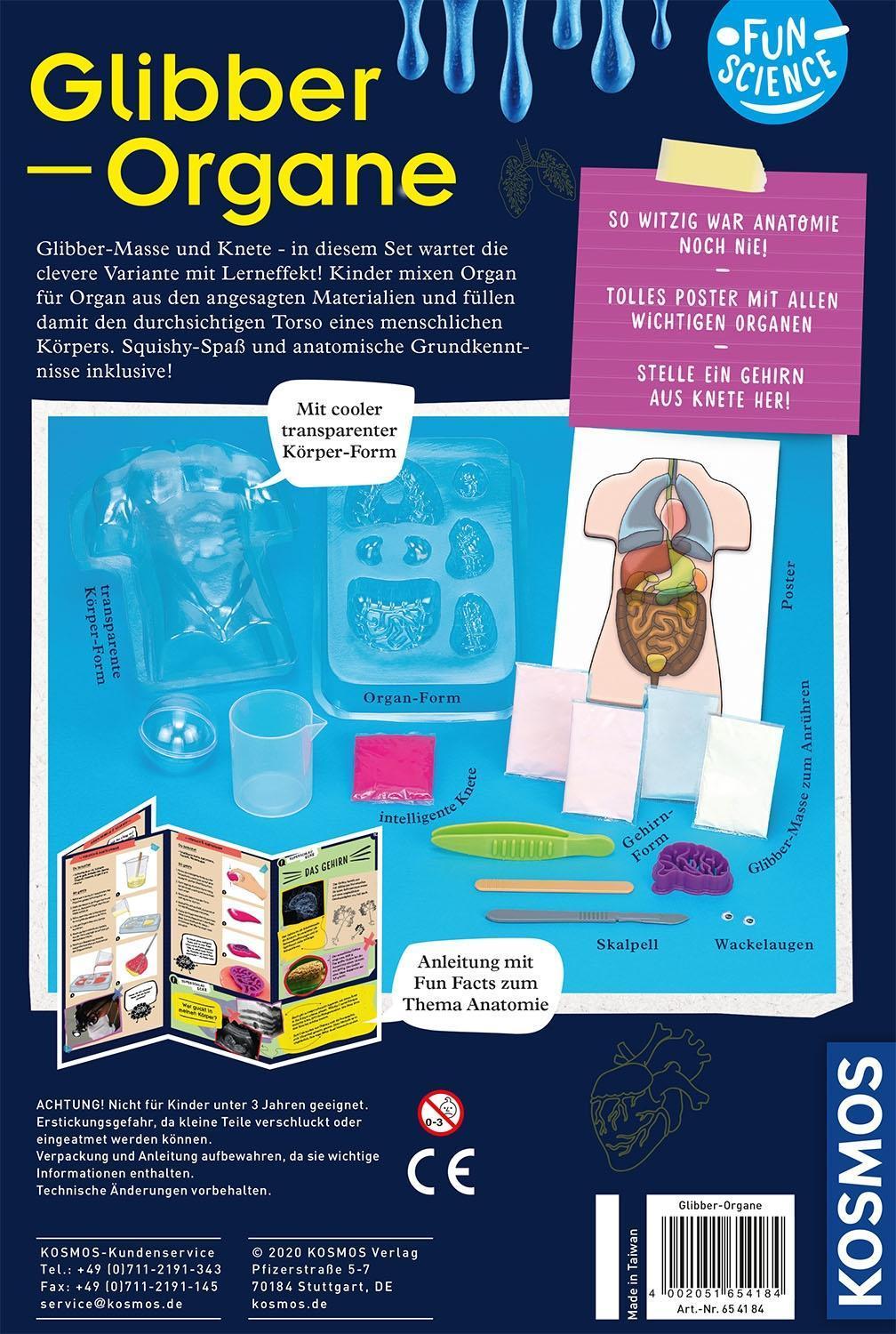 Experimentierkasten FUN SCIENCE – GLIBBER-ORGANE