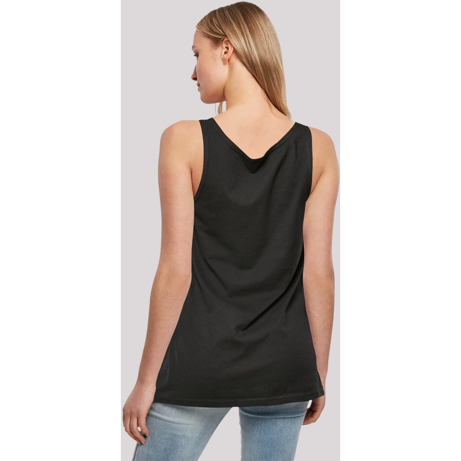 F4NT4STIC Ladies Tanktop Sakura Flower schwarz
