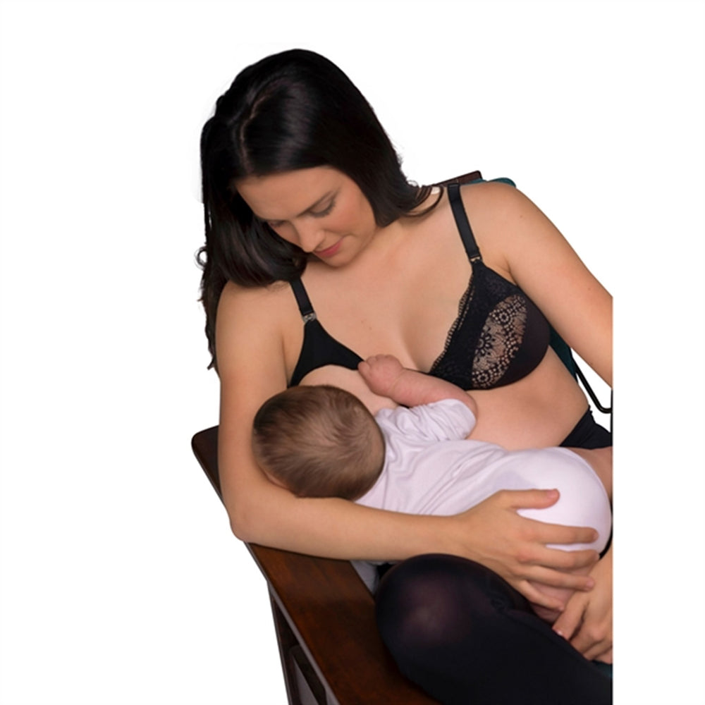 Soft as Silk Amme-BH Sort - Carriwell → Luksusbaby.dk