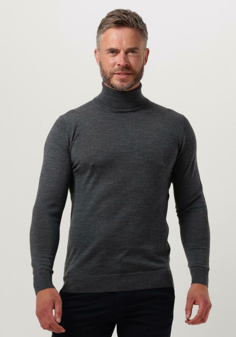 PROFUOMO antraciet profuomo coltrui pullover roll neck