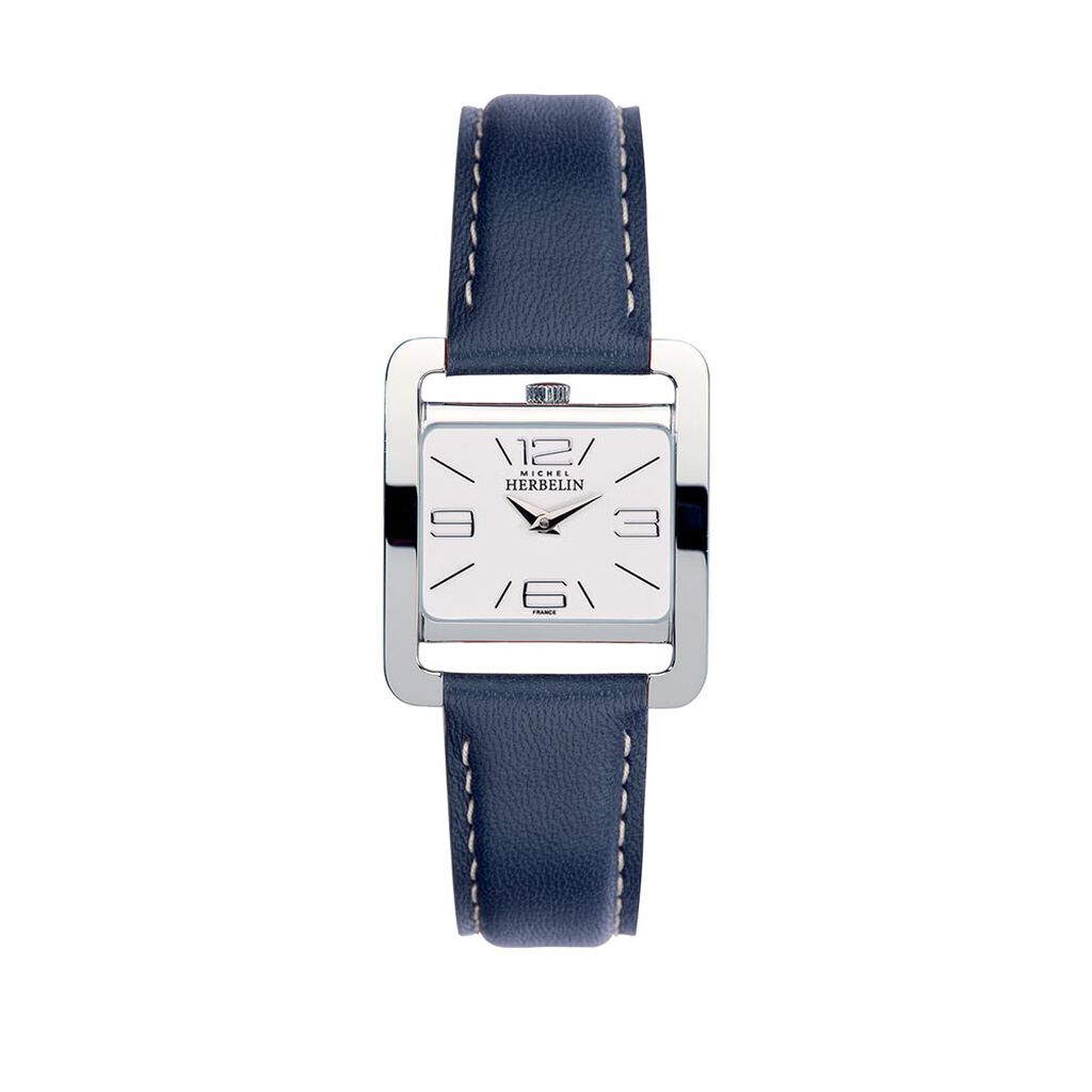 Montre Michel Herbelin 5eme Avenue Blanc