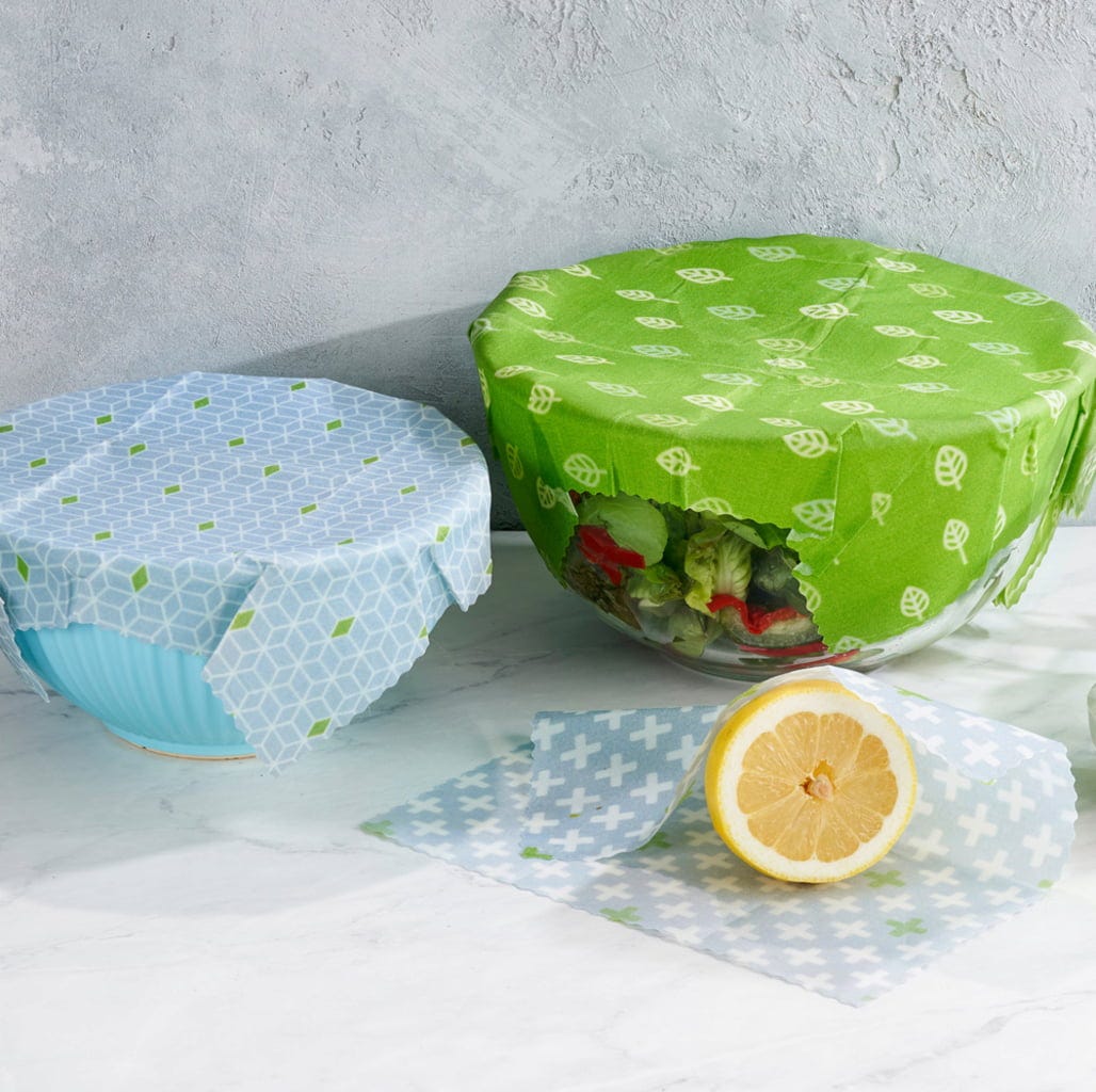 ecoLiving  Vegane Wachstücher, 3 Stk
