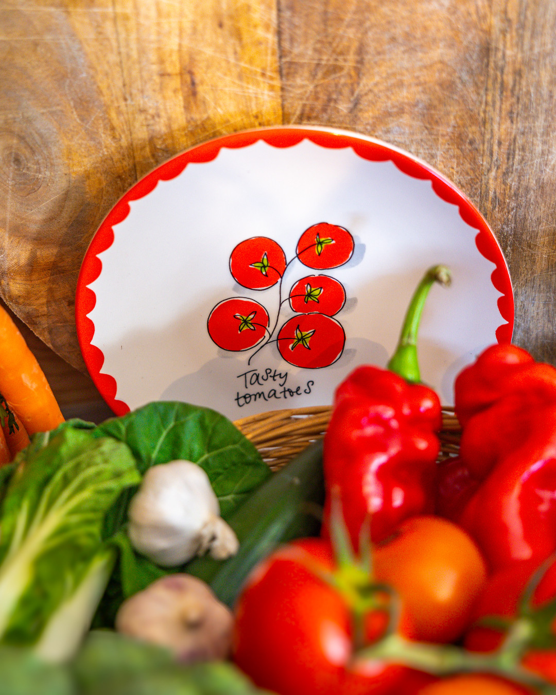 Bord 22cm Everyday Tasty Tomatoes