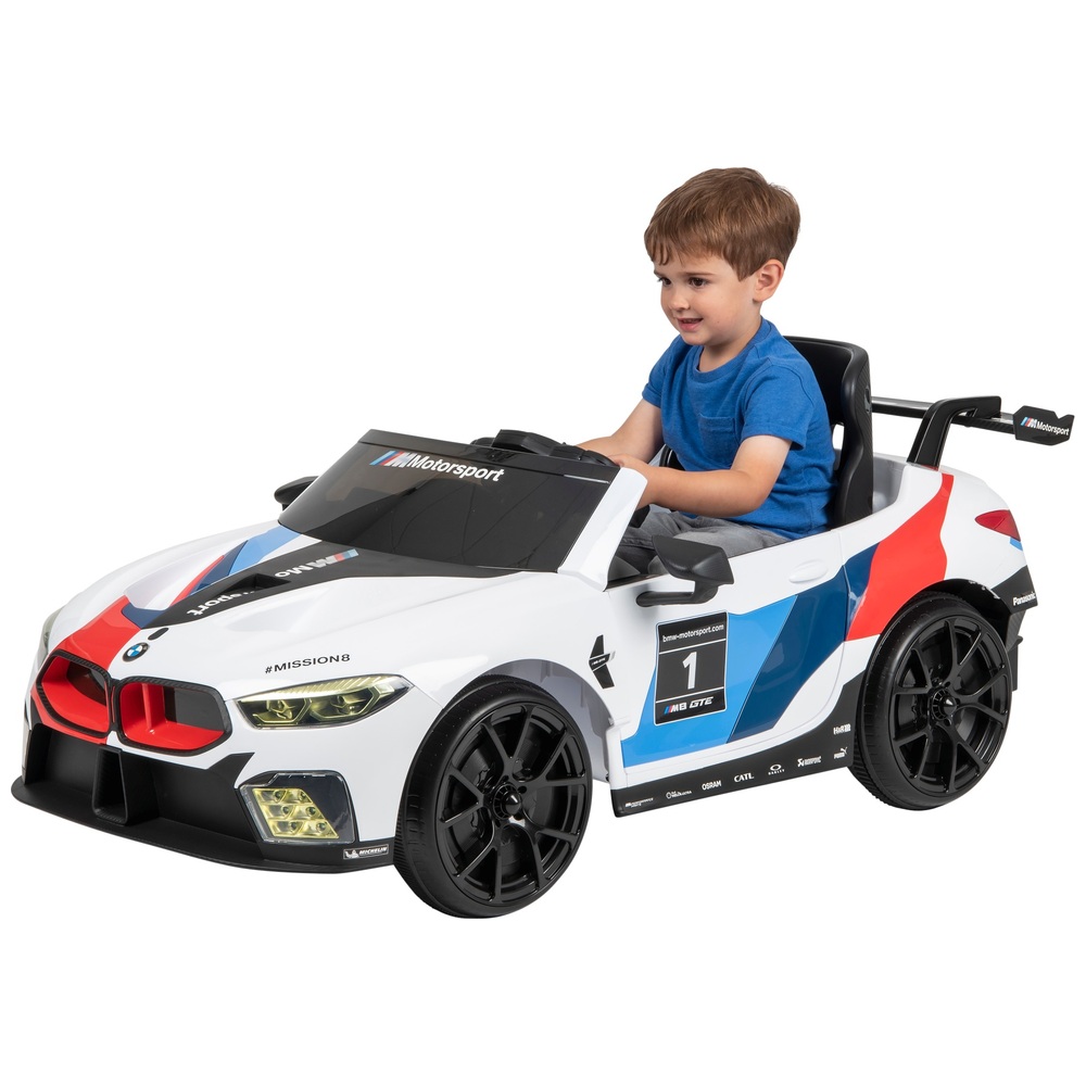 BMW M8 GTE 12V Elektro-Kinderfahrzeug mit Fernbedienung