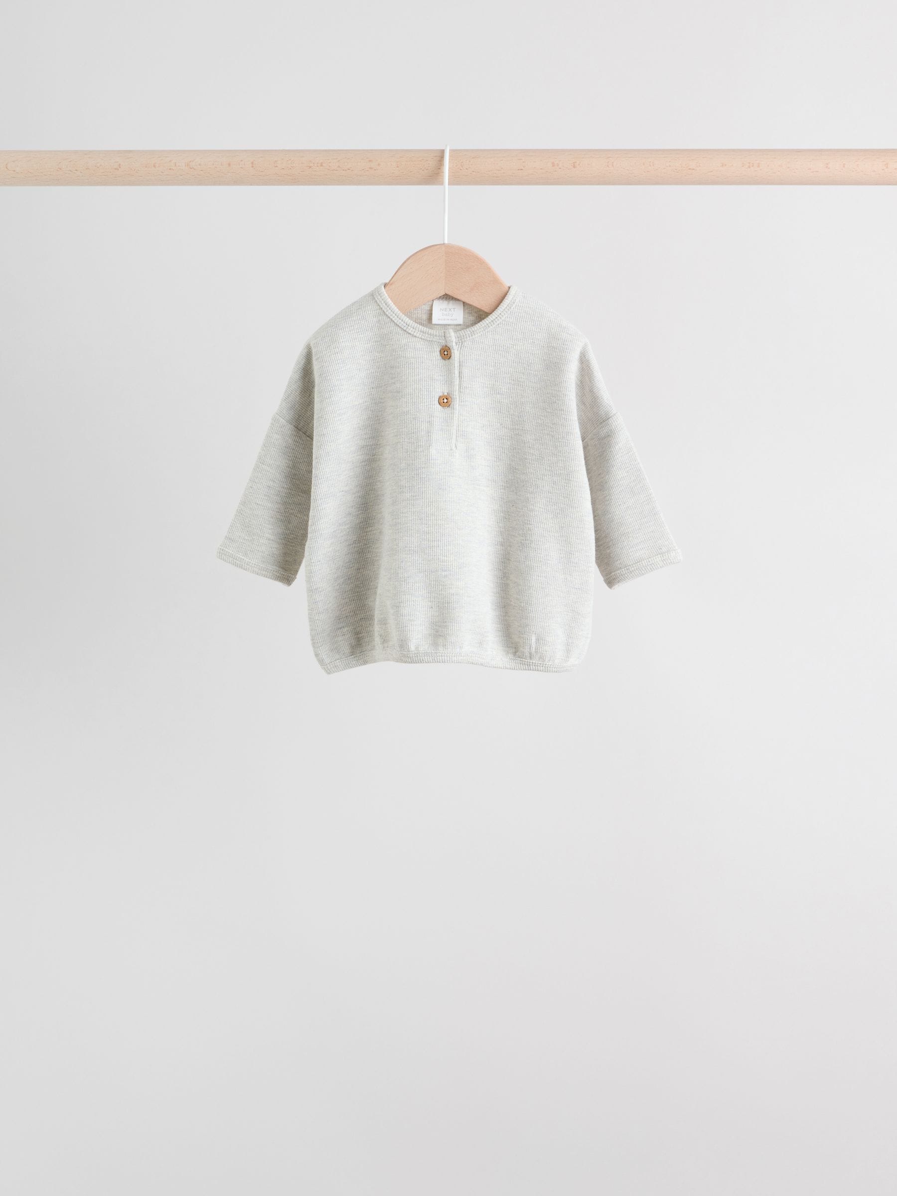 Licht - Baby T-shirts met lange mouwen 4 stuks (0mnd-2jr)
