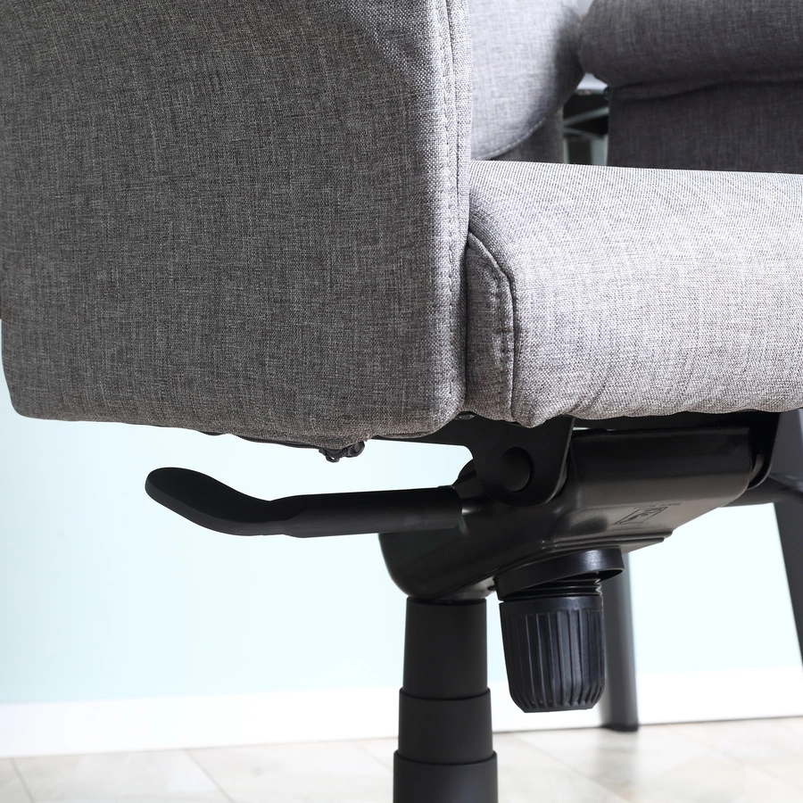 Vinsetto Bürostuhl  ergonomisch hellgrau