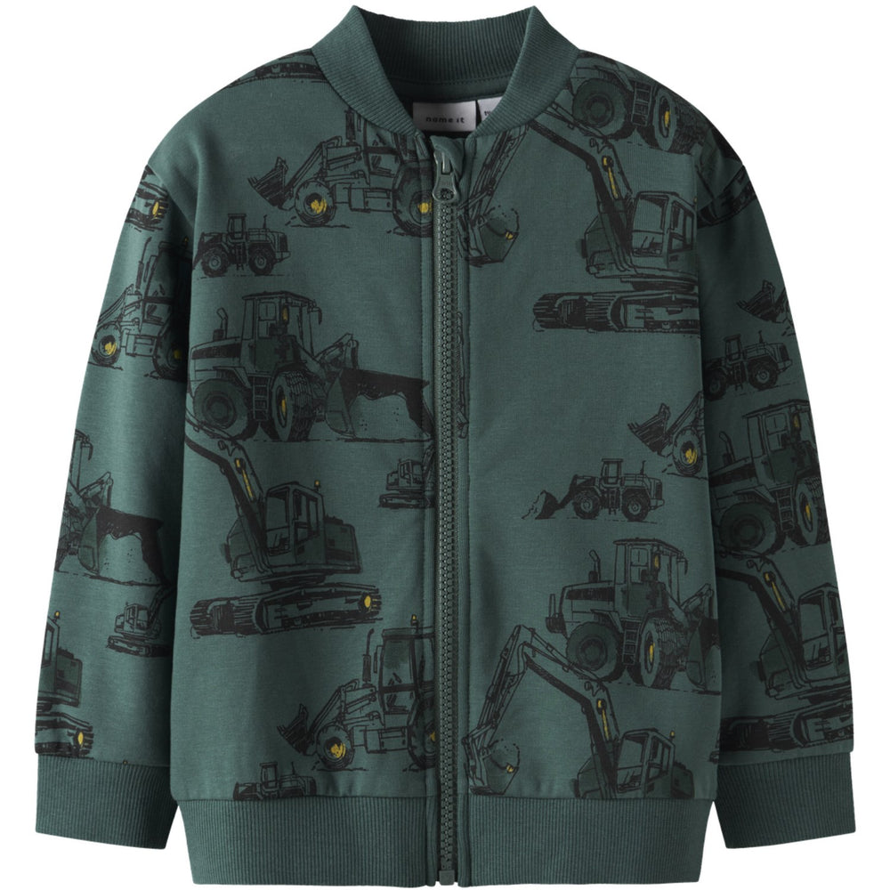Køb Name It Bistro Green Nmmstorm Ls Nreg Sweat Card Bru Box