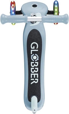 Globber Primo Sammenleggbar Lights V2 3-hjuls Sparkesykkel, Blågrønn