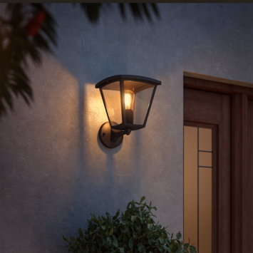 Philips Hue muurlamp Inara zwart - warmwit licht 7W