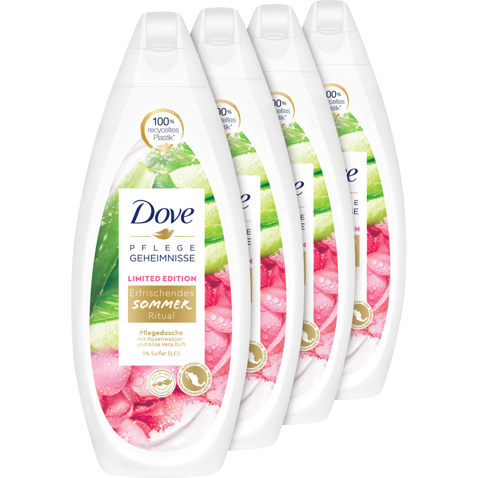 Dove Dusch Sommer Edition 4 x 250 ml