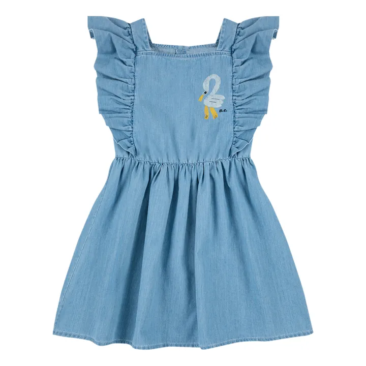 Bobo Choses Robe Denim Léger | Bleu jean