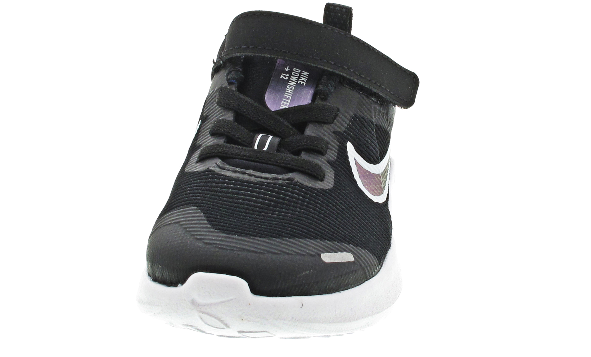 Nike Downshifter 12 Next Natio Klettlauflernschuh schwarz