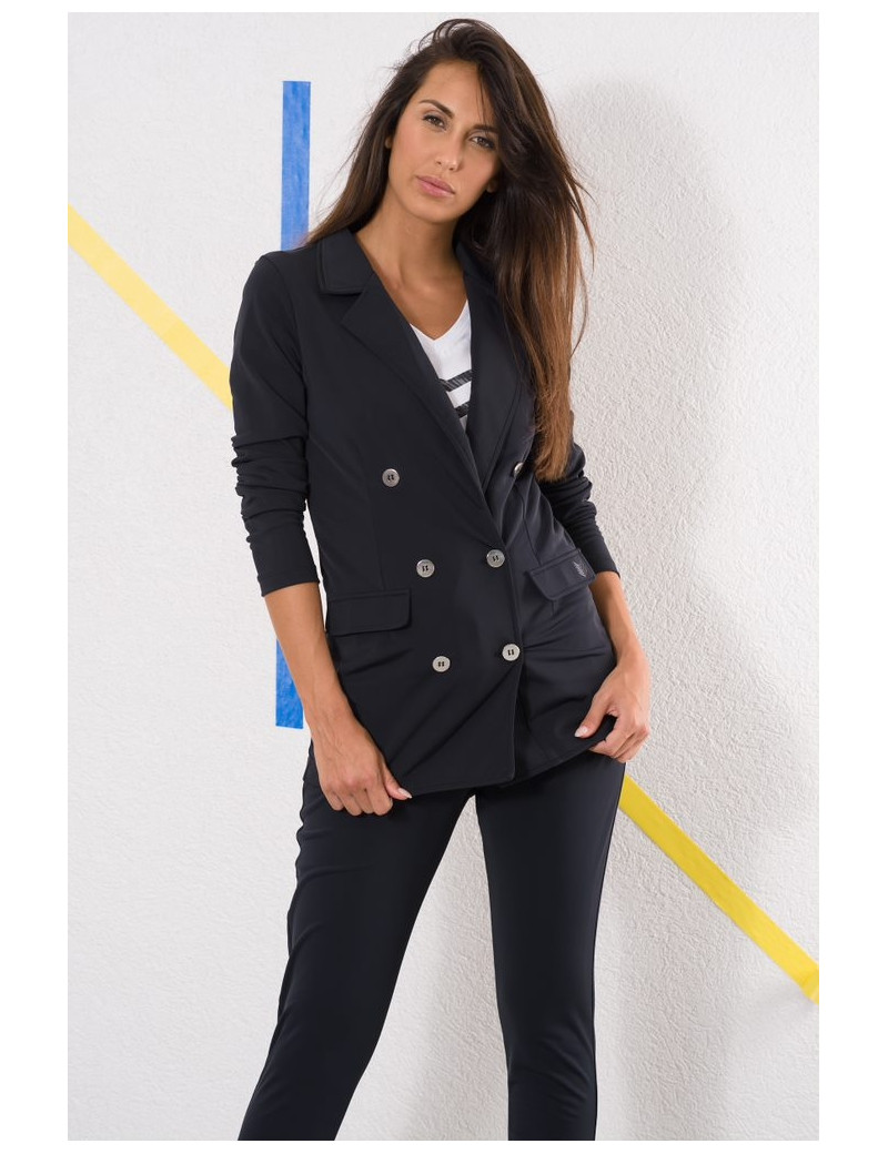 HBT VESTE BLAZER MARIA ESSENTIELS NOIR