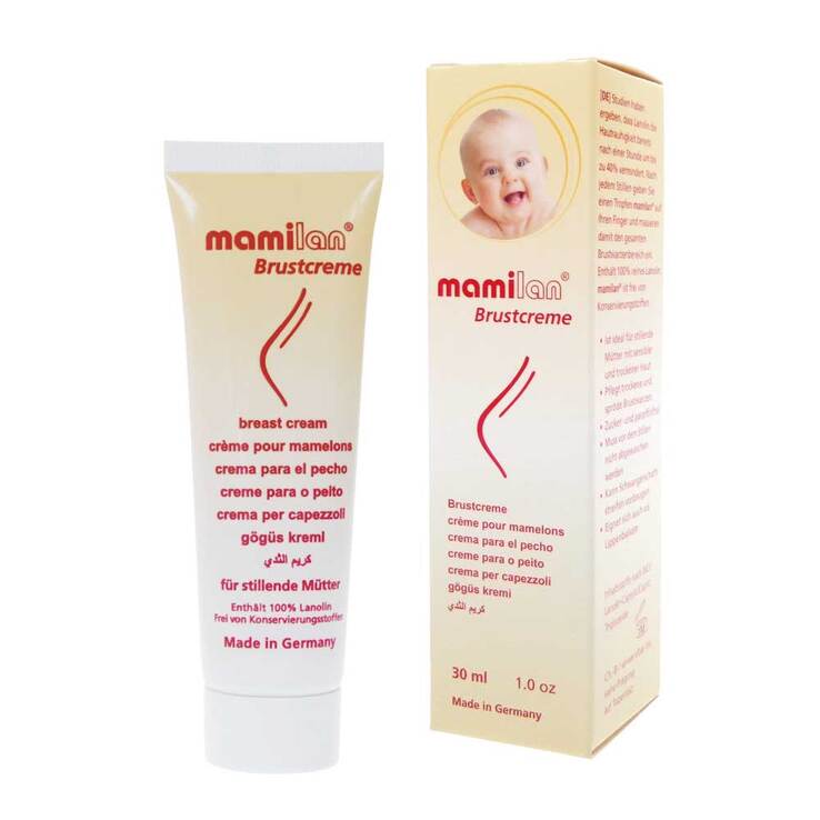 Mamilan Brustcreme, 30 ml