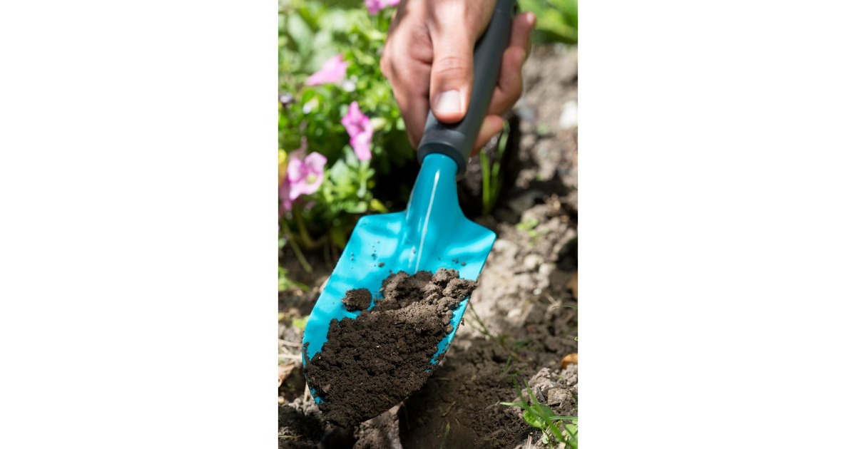 GARDENAClassic Handschep handschepje  (Turquoise/zwart, 8950-20)