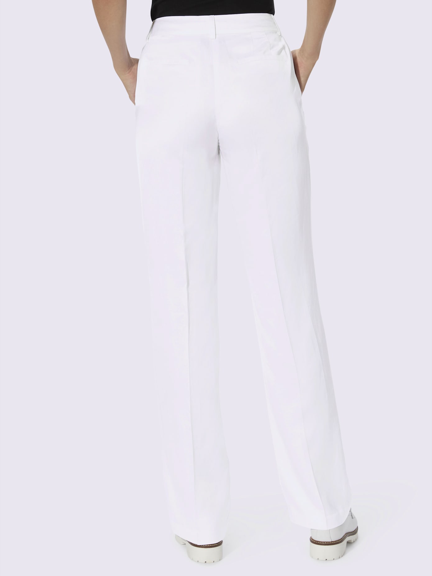 Pantalon mélange de lin de qualité