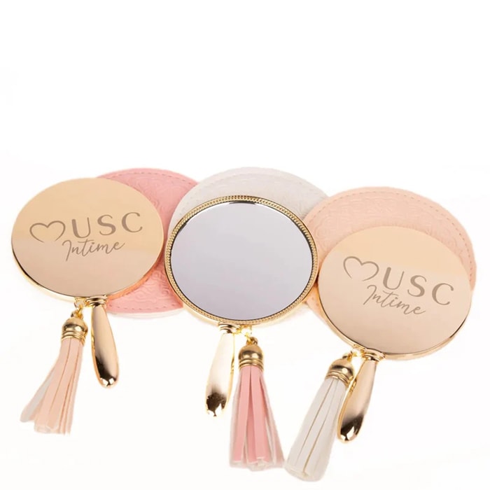 Miroir de poche - Rose