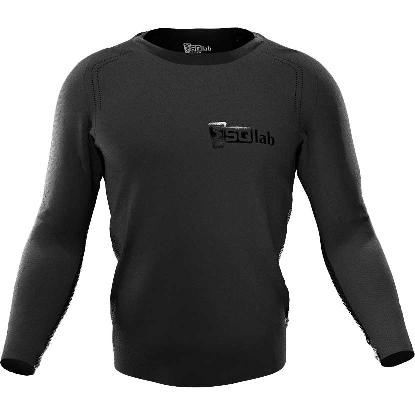 SQlab One OX Radtrikot Herren schwarz