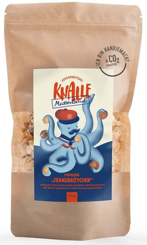 Knalle Popcorn Franzbrötchen