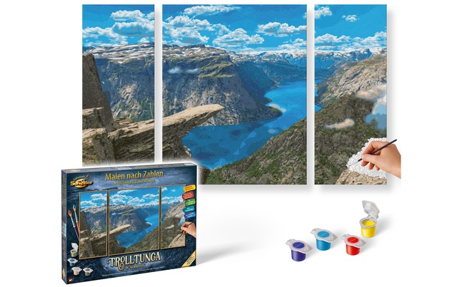 Schipper Malen nach Zahlen »Trolltunga in Norwegen«