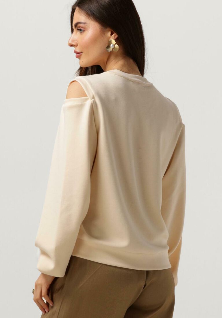 AAIKO gebroken wit aaiko sweater gioya vis 436