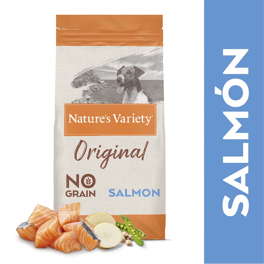 Ração Nature's Variety Original Adult Mini Salmon para cães