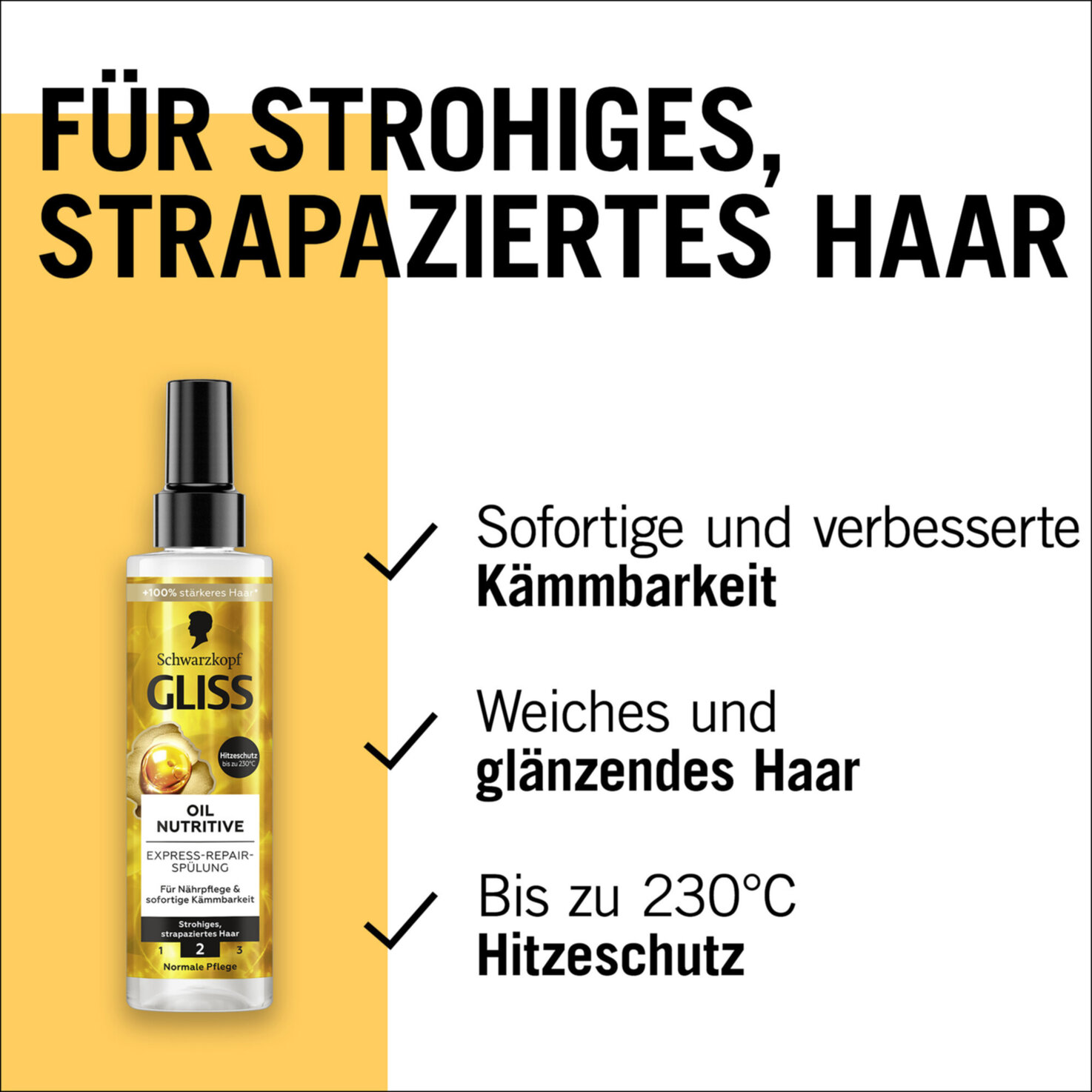 Schwarzkopf Gliss Express-Repair-Spülung Oil Nutritive