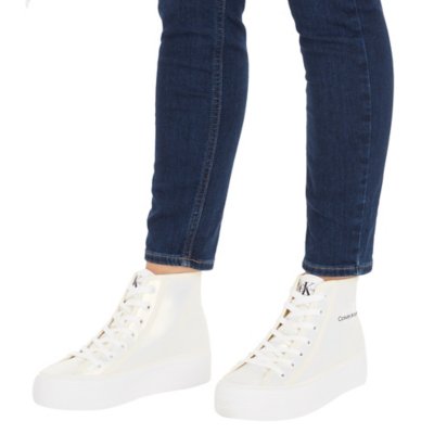 Sneakers femme Bold Vulc Flatf Mid Laceup Nyn CALVIN KLEIN