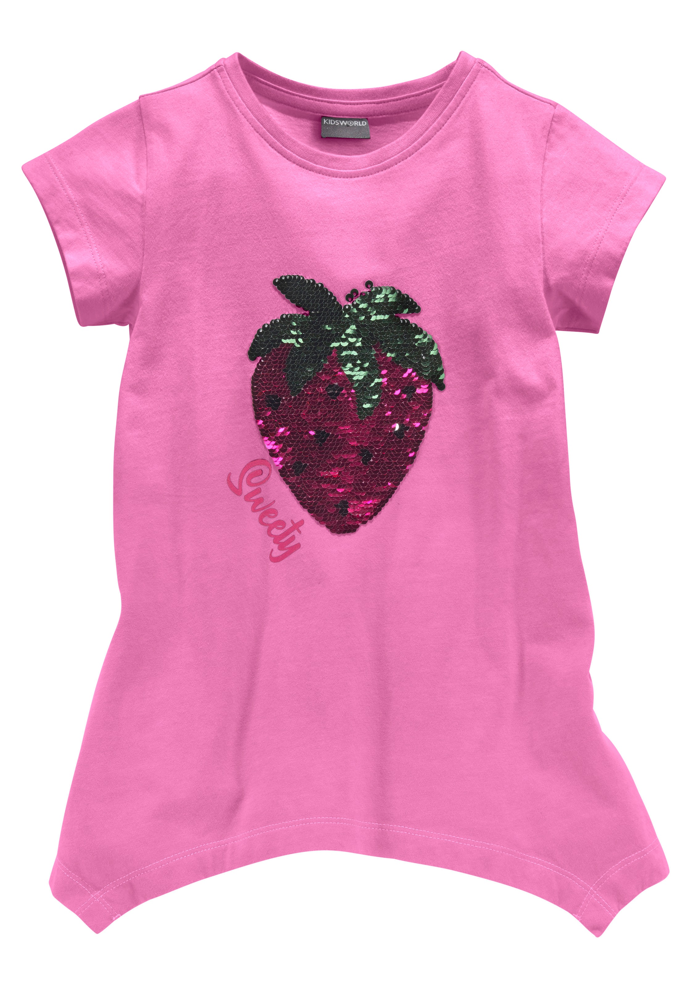 KIDSWORLD Shirt & Leggings »2tlg. Set T-Shirt + Leggings mit Wendepailletten«, 2 Stk. in 2 Farbvarianten zu tragen