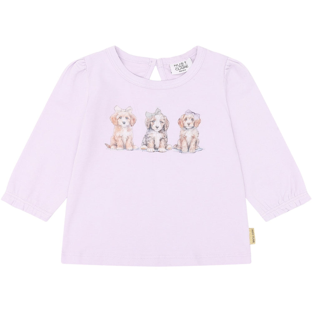 Køb Hust & Claire Lavender Alma Bluse