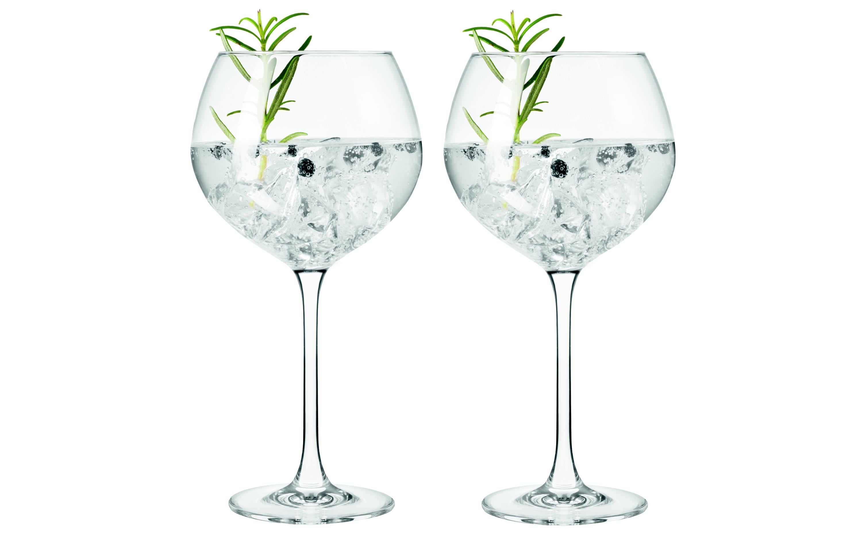 Gin Glas Gin 630 ml, 2 Stück, TransparentGingläser-Set